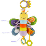 Factory Directly Sale Educational Soft Bee Baby Musical Toy For Kids - Image 2