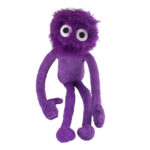 Hot Selling Fashion Custom Plush Toy Juguetes Purple Monster Doll