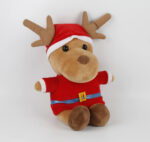 ICTI Toy Factory Custom Made Soft Toy Plush Stuffed Christmas Reindeer - Image 4