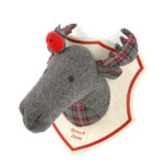 The Moose Plush Stuffed Animal Head Wall Decoration Wall Mount