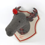 The Moose Plush Stuffed Animal Head Wall Decoration Wall Mount - Image 6